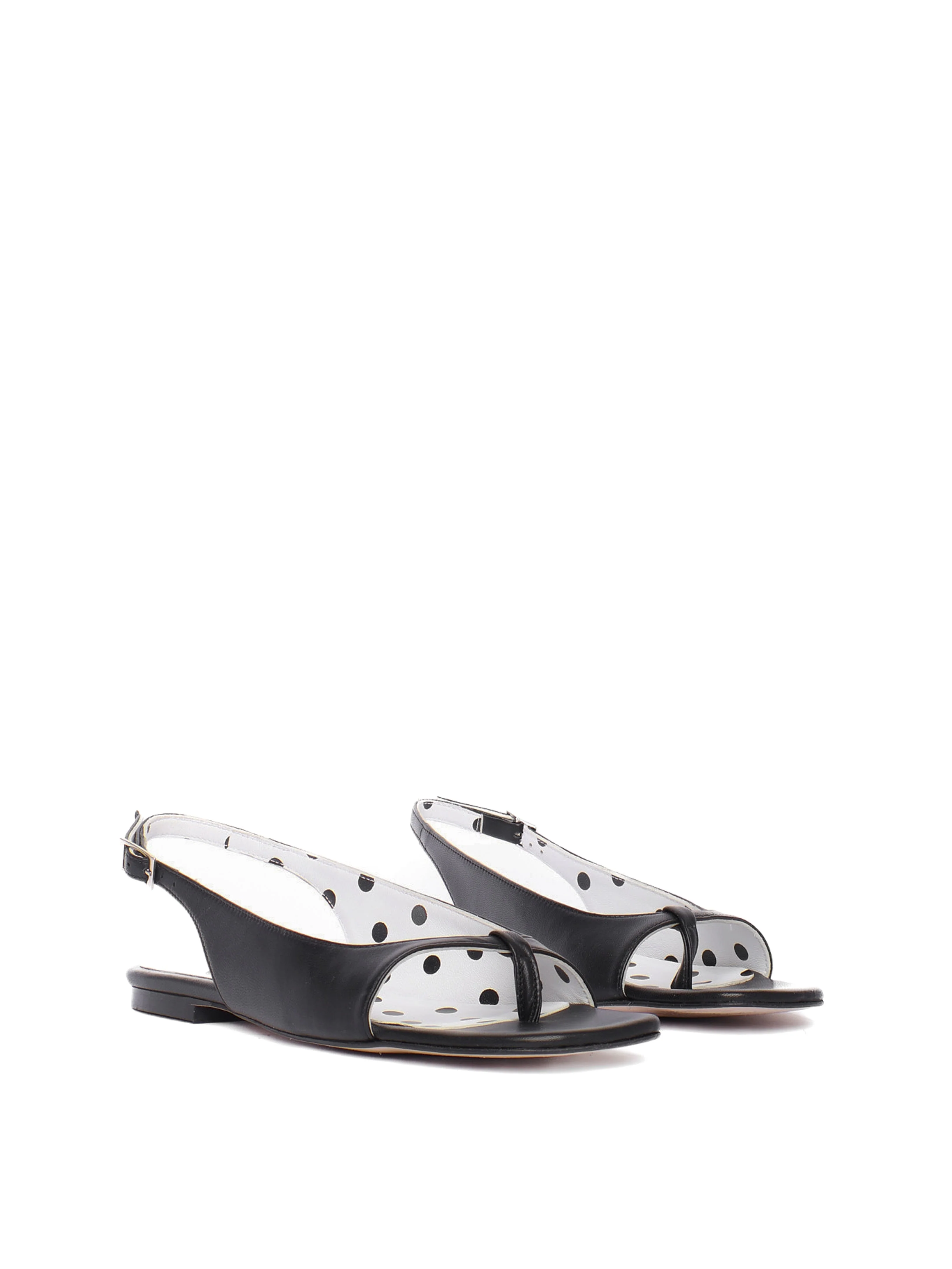 Denia Black Sandal - Image 3