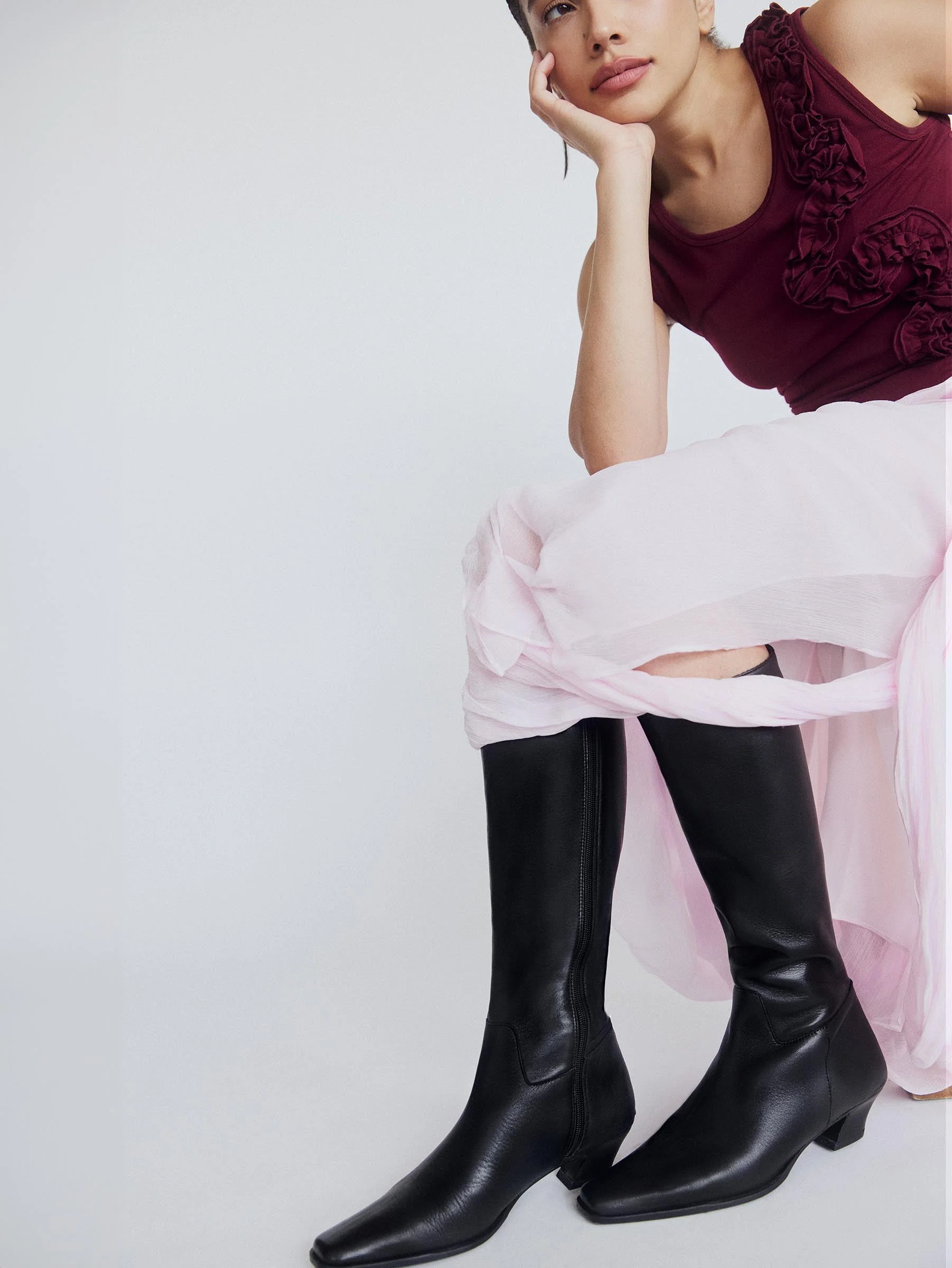Elda Black Boot - Image 2