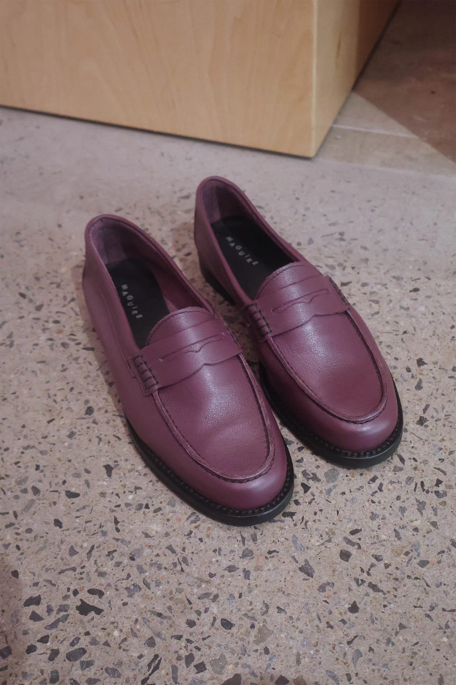 Napoli Plum Loafer - Image 2