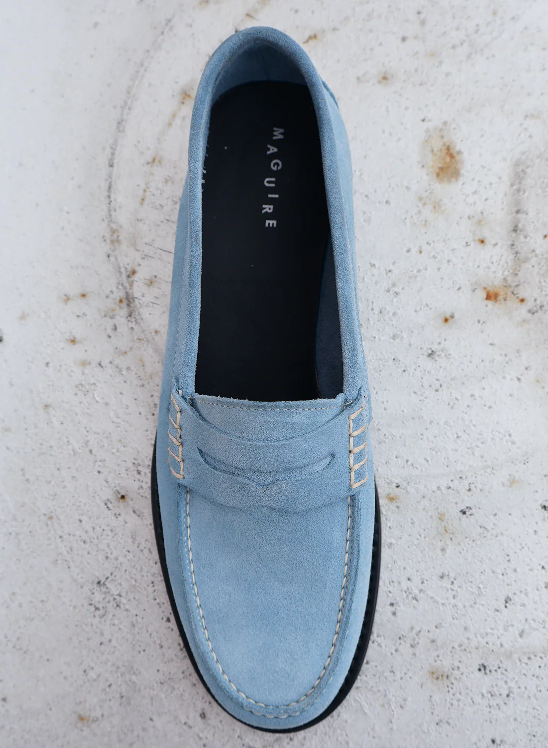 Napoli Sky Suede Loafer - Image 2