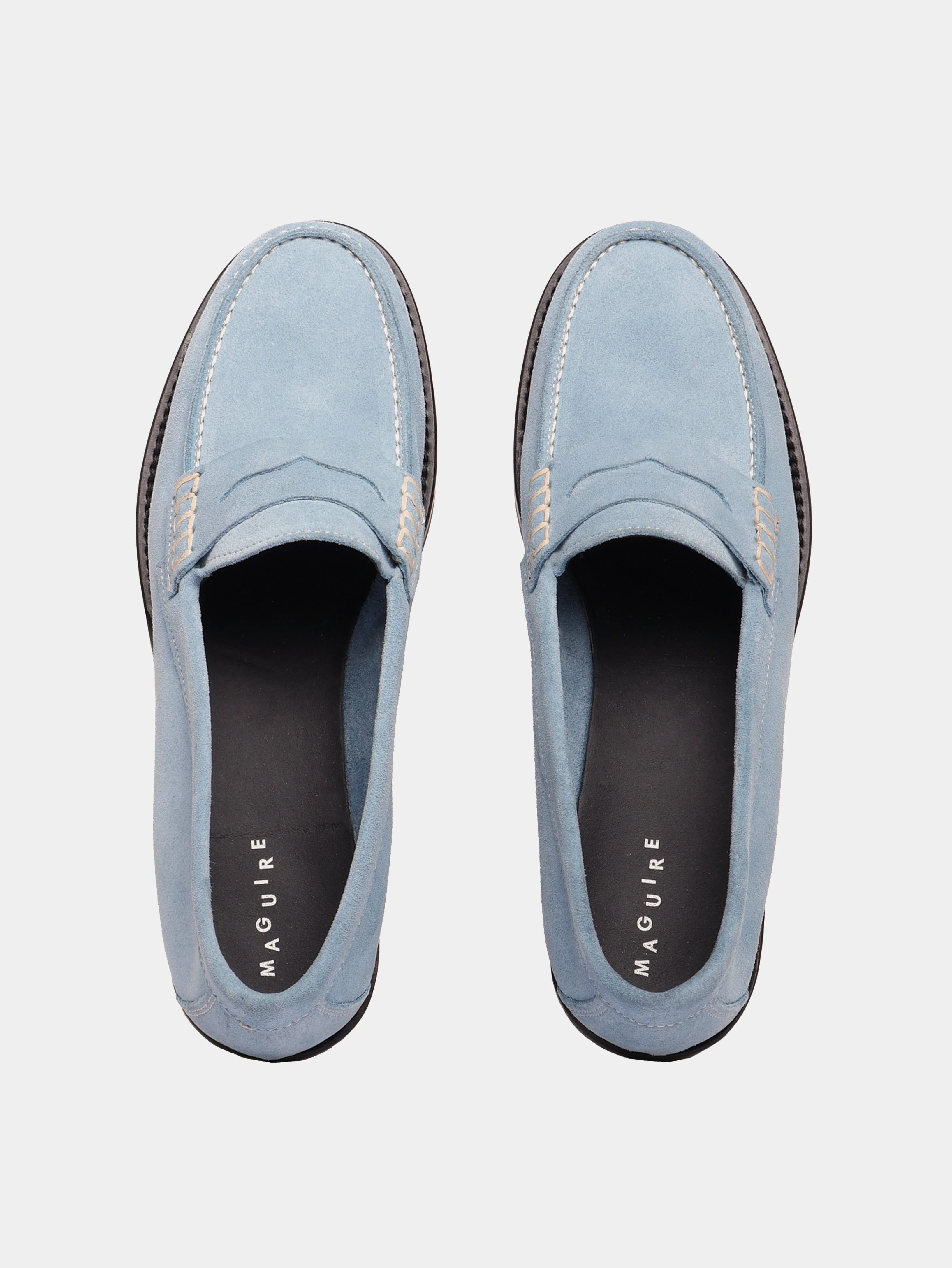Napoli Sky Suede Loafer - Image 4