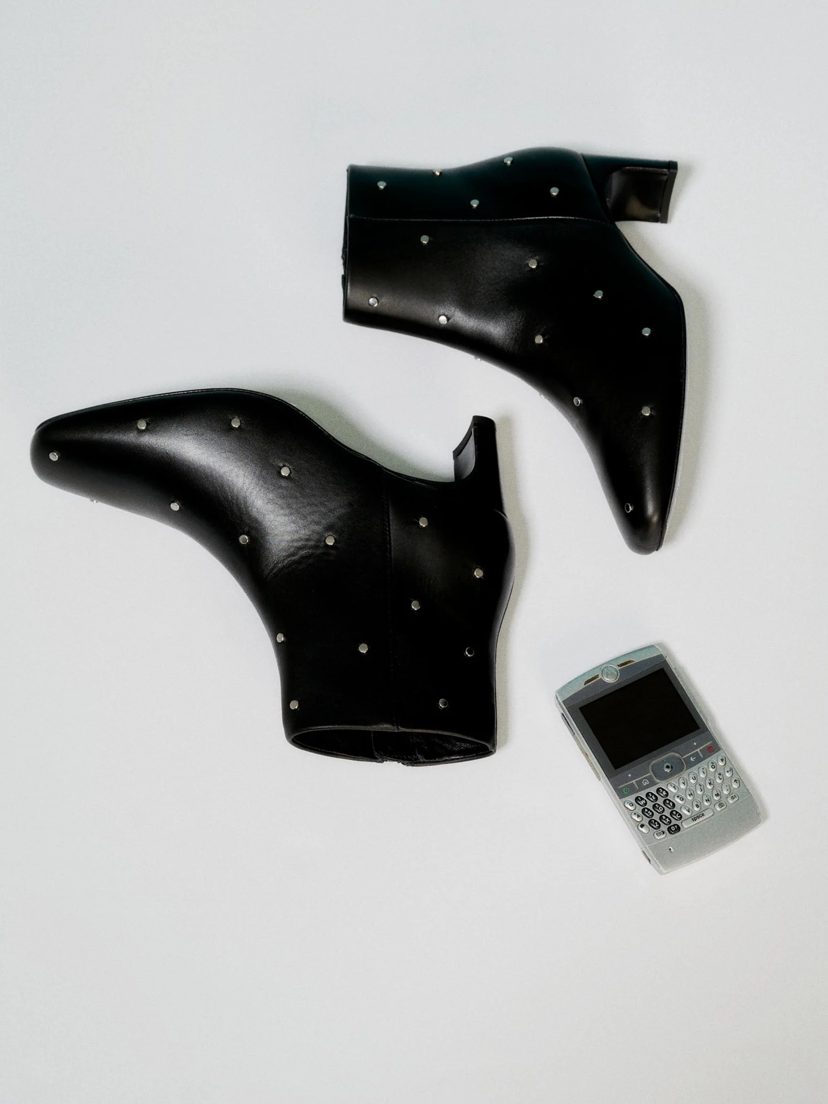 Salema Black Stud Boot - Image 2